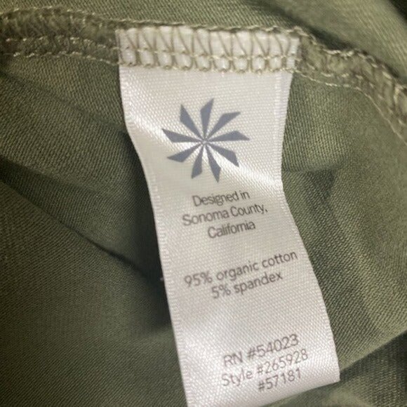 Athleta dress Sunburst nectar V neck green women XS yoga training outdoor - Picture 8 of 11